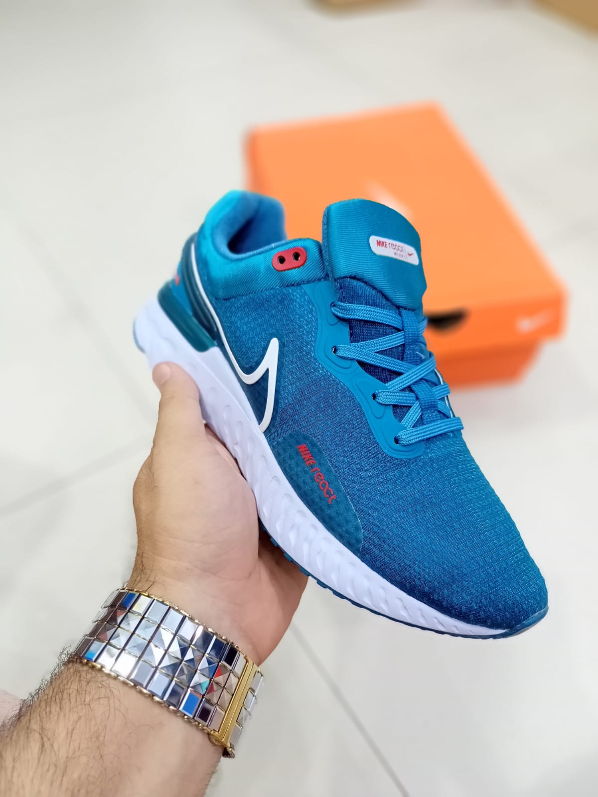 NKE - React Miler 3 - Blue White