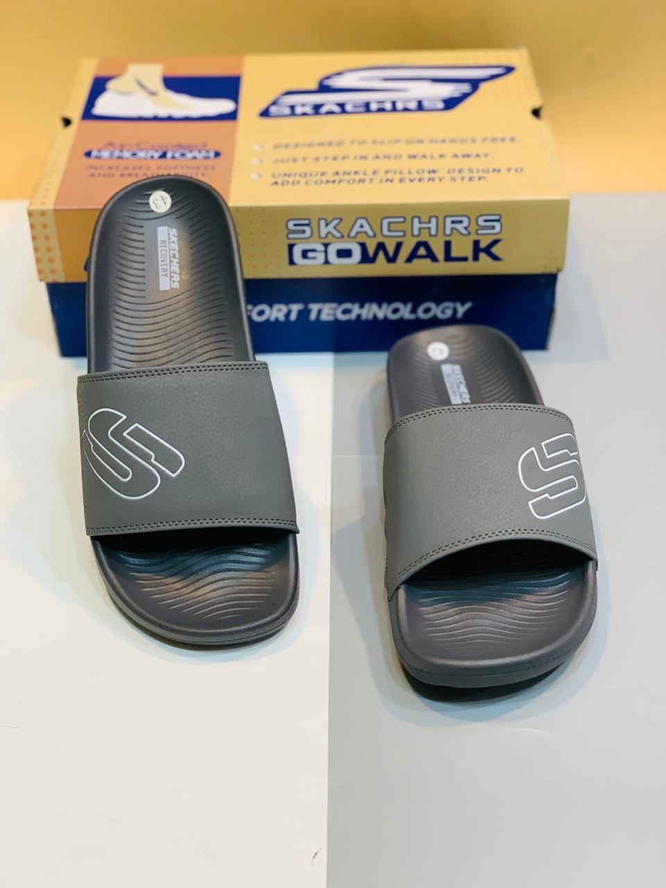 Skechers - Slides - D1 - Grey