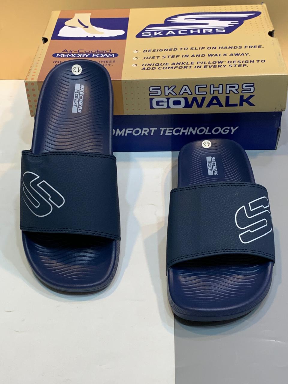 Skechers - Slides - D1 - Blue