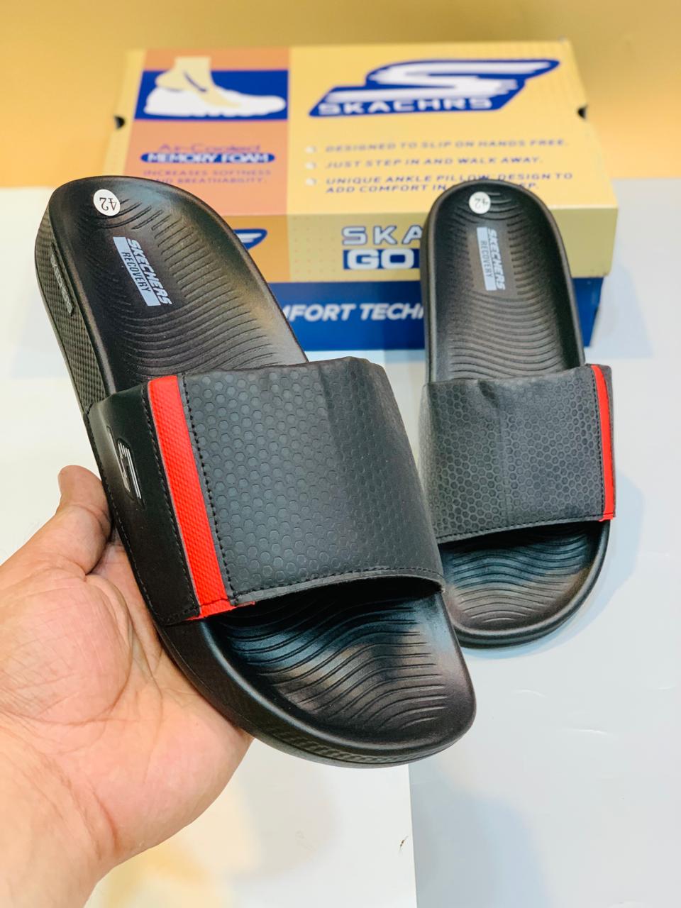 Skechers - Slides - D2 - Black