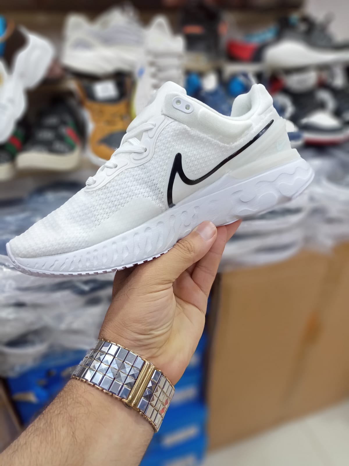 NKE - React Miler 3 - All White