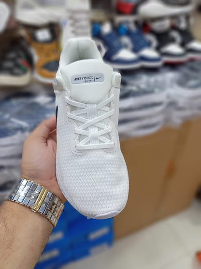 NKE - React Miler 3 - All White