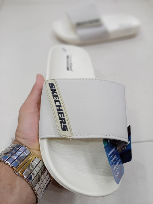 Skechers - Hyper Burst Slides - D3 - All White