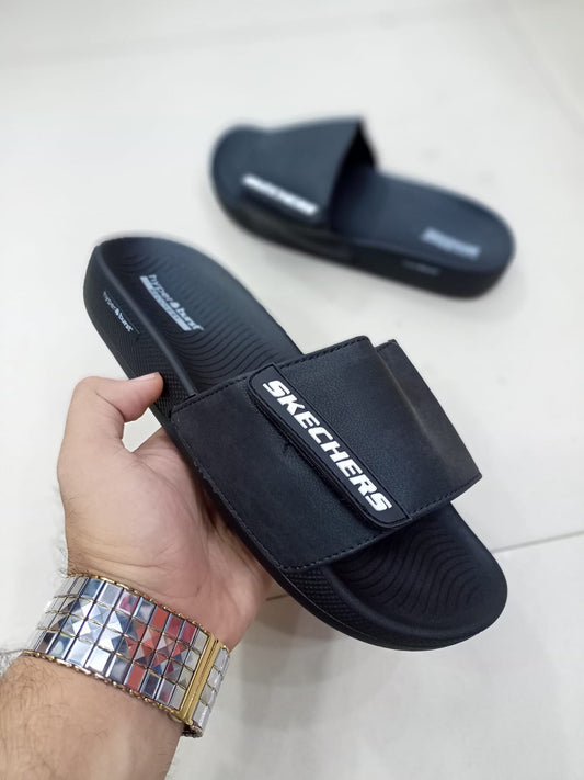 Skechers - Hyper Burst Slides - D3 - All Black