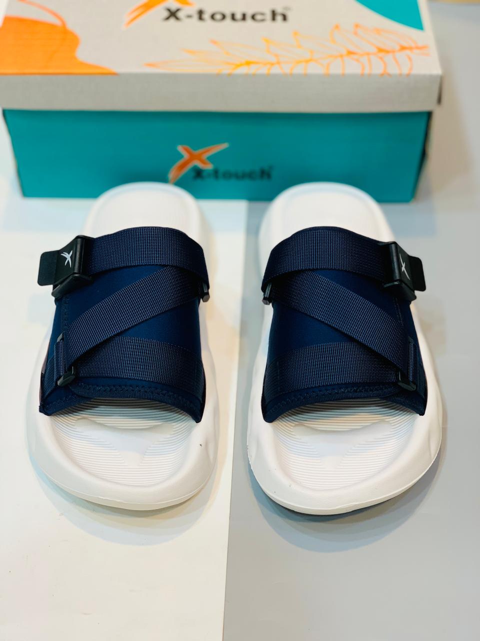 X-Touch - Slides - D1 - Blue White