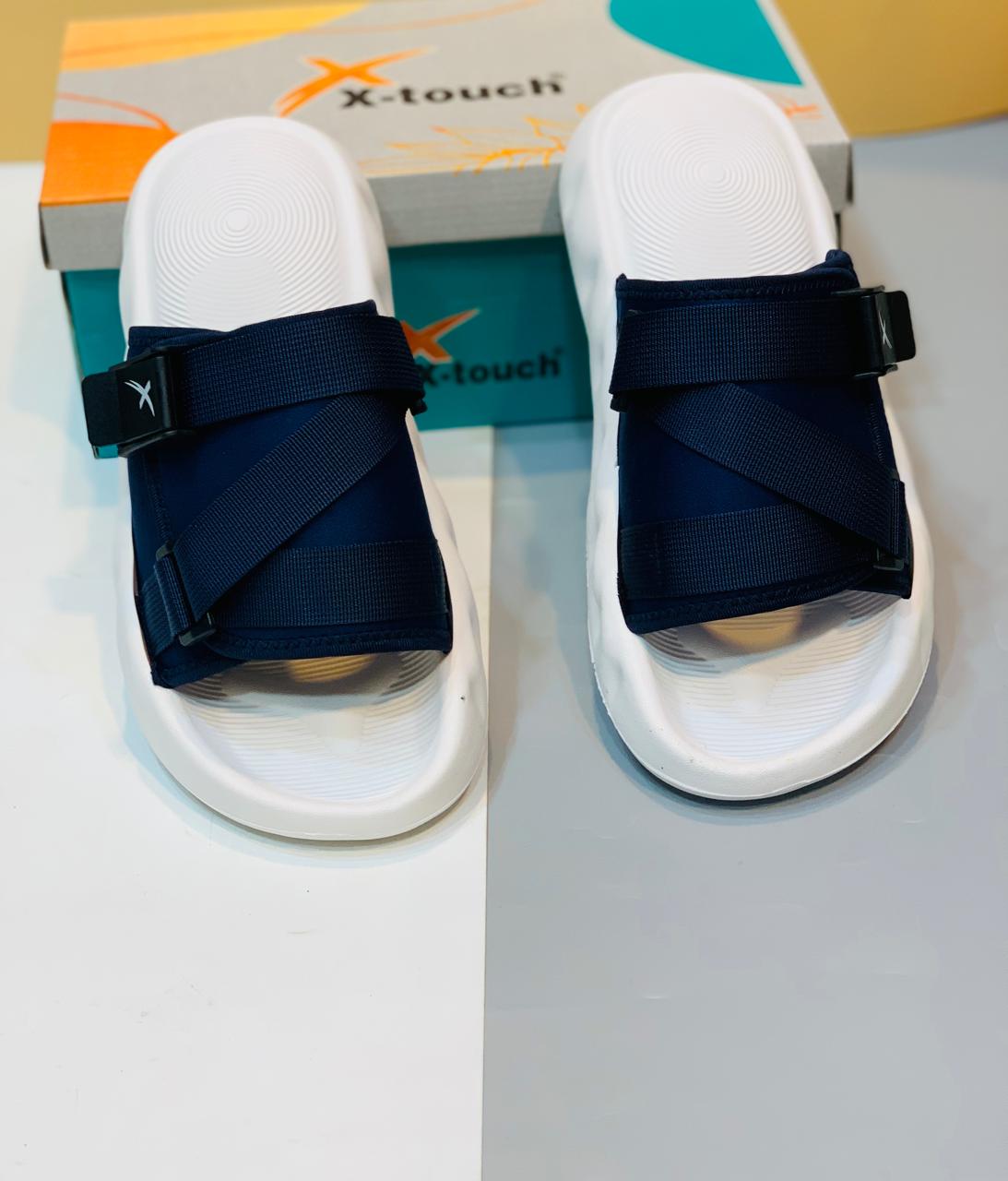 X-Touch - Slides - D1 - Blue White