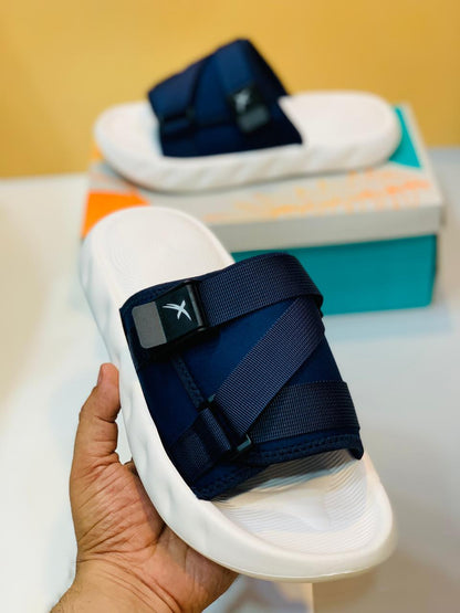 X-Touch - Slides - D1 - Blue White