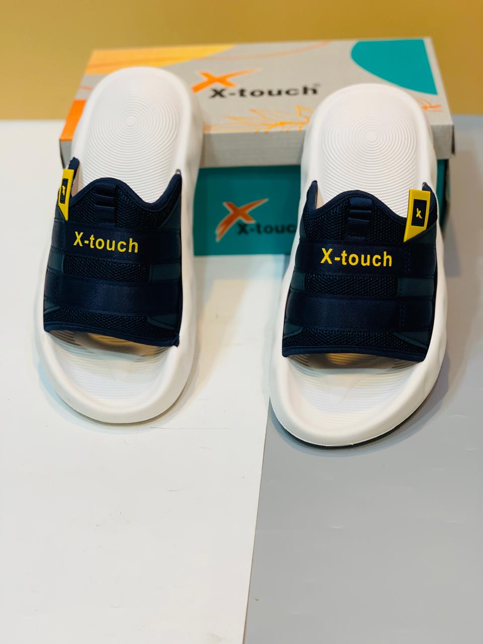 X-Touch - Slides - D4 - Blue White