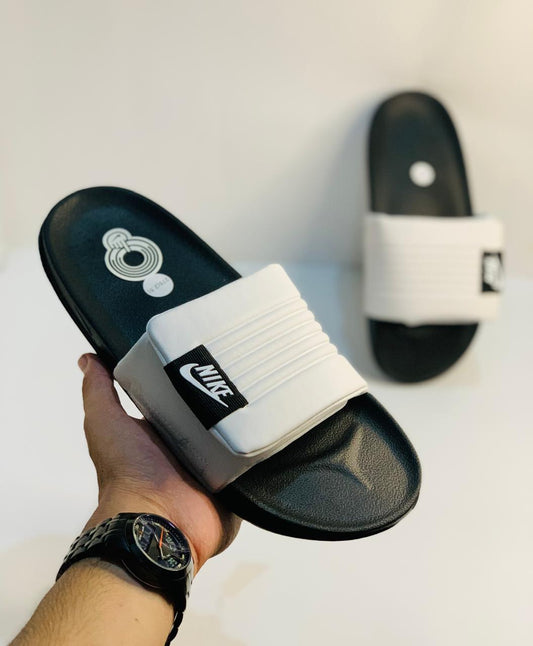 NKE - Slides - D3 2.0 - White Black