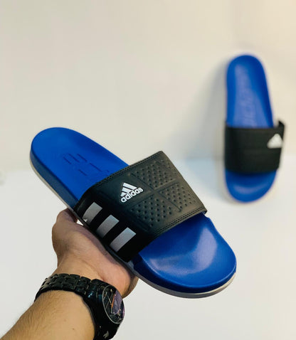 Adid - Slides - D4 - Blue Black