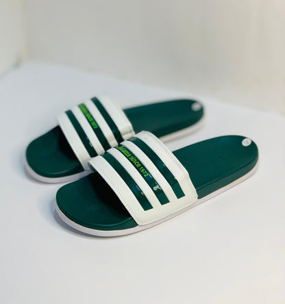 Adid - Adilette 1972 - Green with White Line