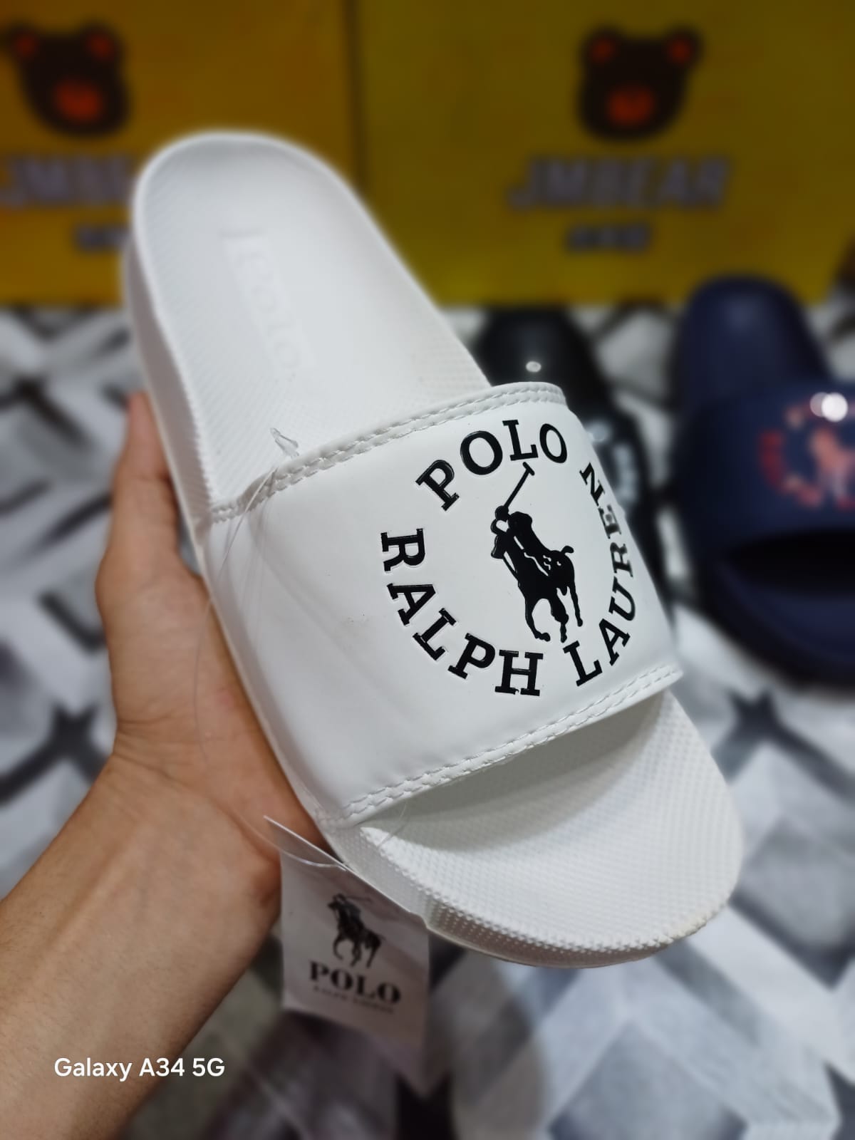 POLO - Slides - All White