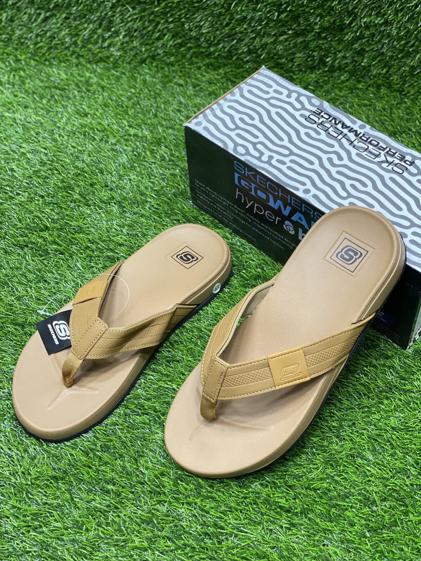 Skechers - CrossFlex Slides - D3 - Beige