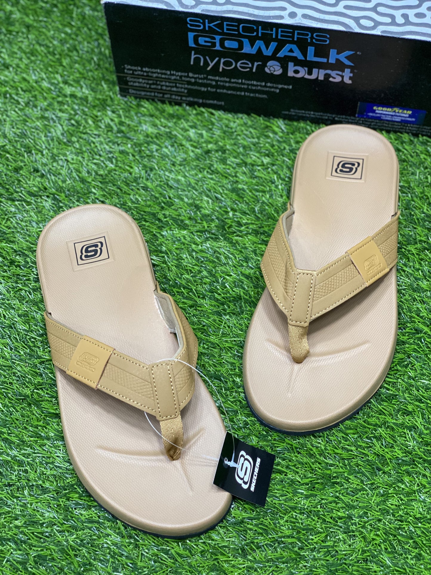 Skechers - CrossFlex Slides - D3 - Beige