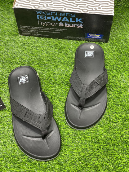 Skechers - CrossFlex Slides - D3 - All Black