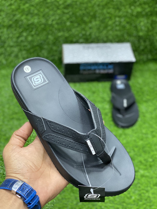 Skechers - CrossFlex Slides - D2 - All Black