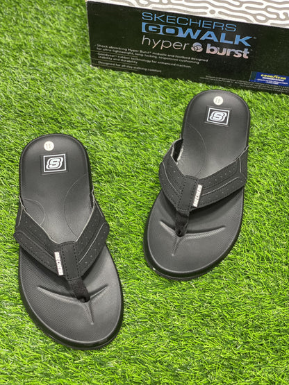 Skechers - CrossFlex Slides - D2 - All Black