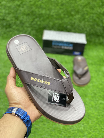 Skechers - CrossFlex Slides - D1 - Brown