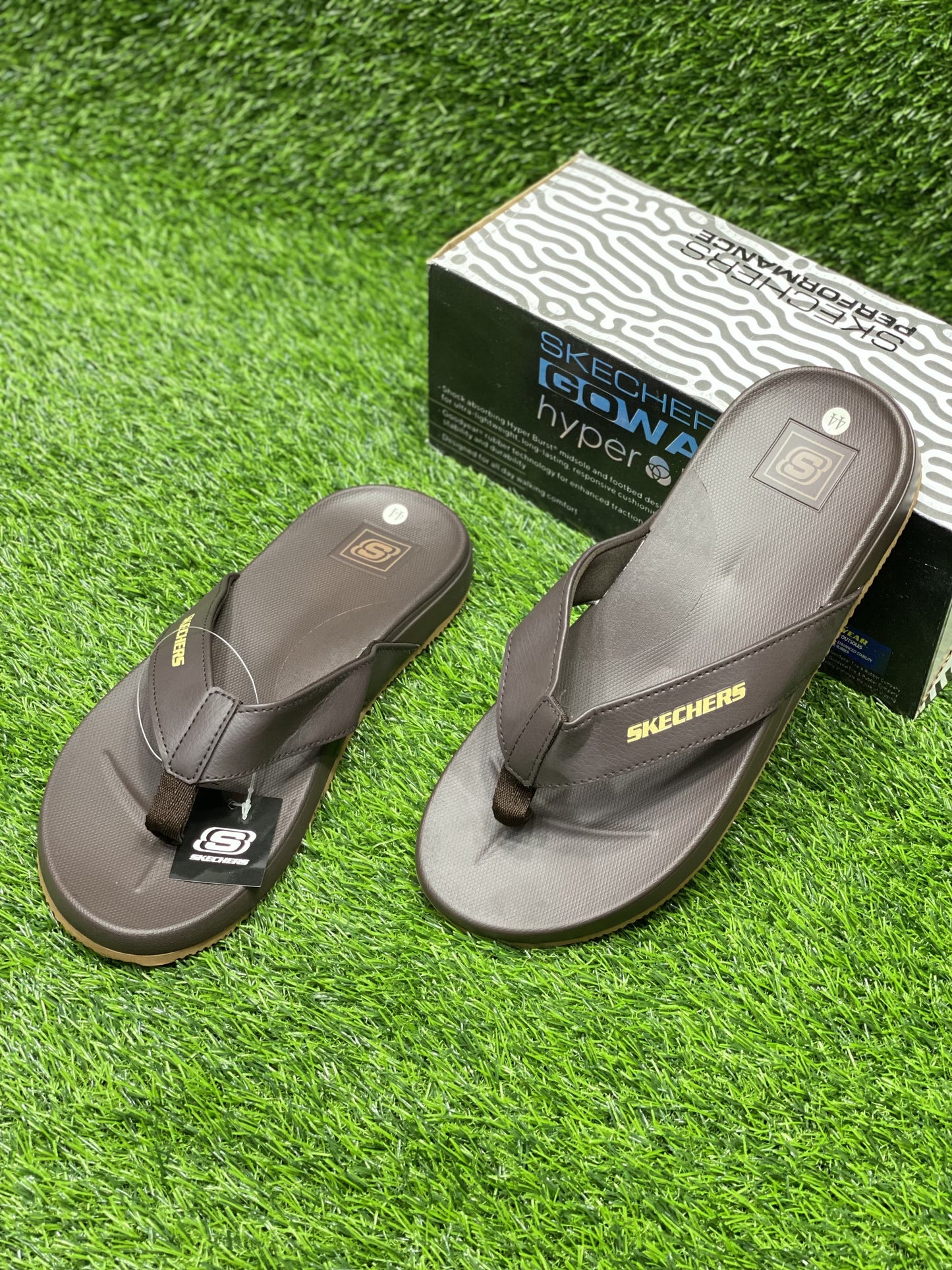 Skechers - CrossFlex Slides - D1 - Brown