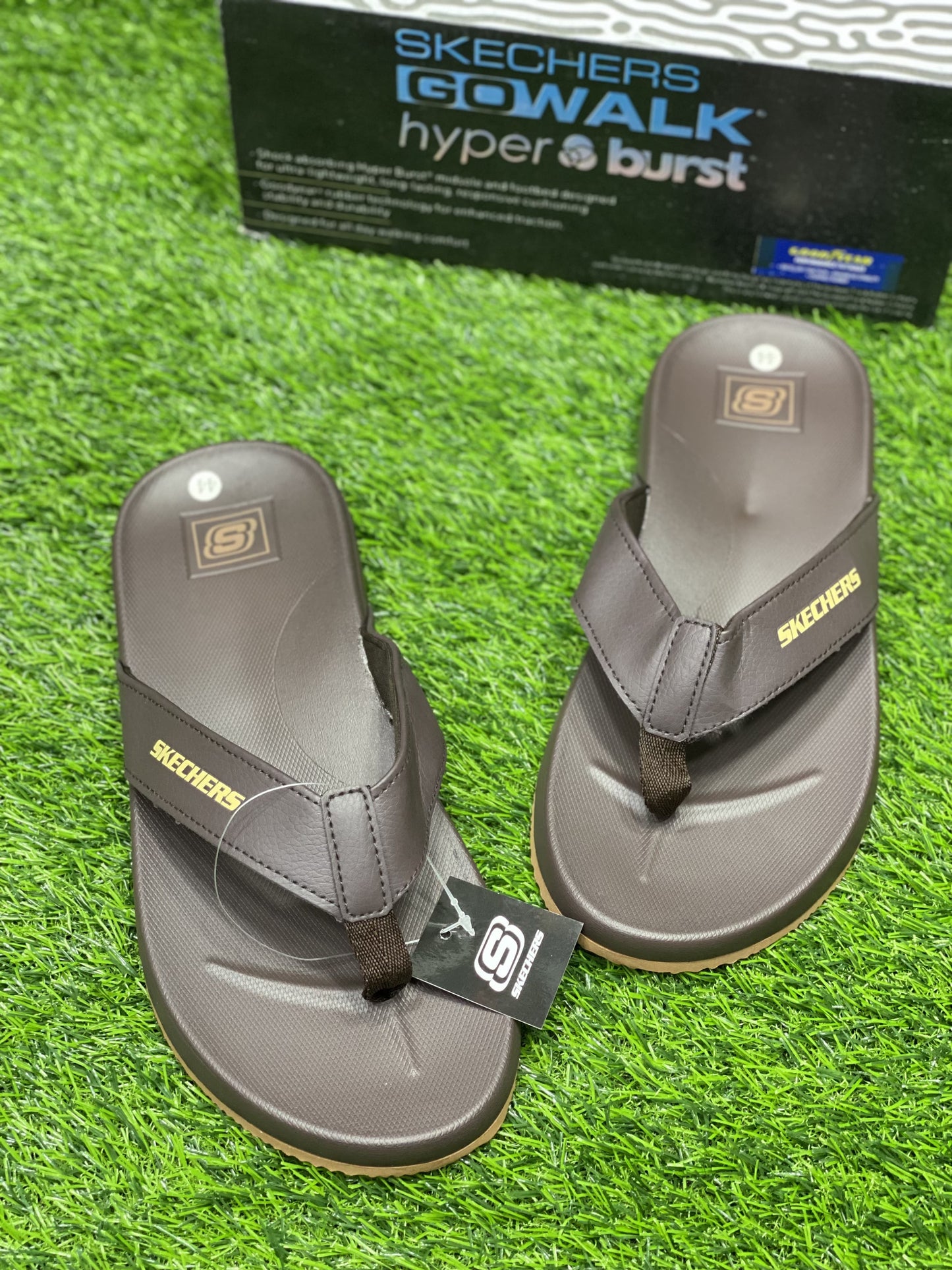 Skechers - CrossFlex Slides - D1 - Brown