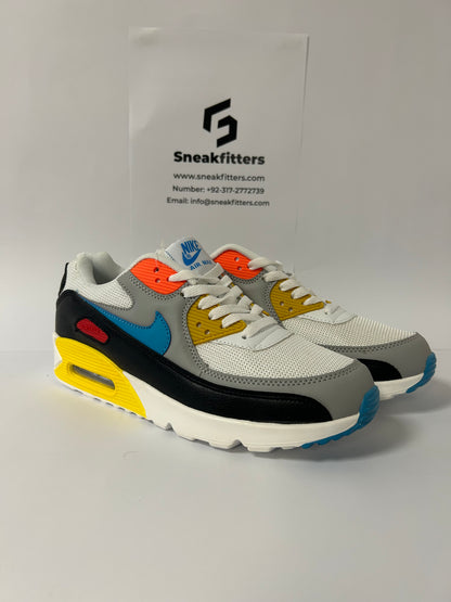 NKE Air Max 90 - White Yellow (Sale)