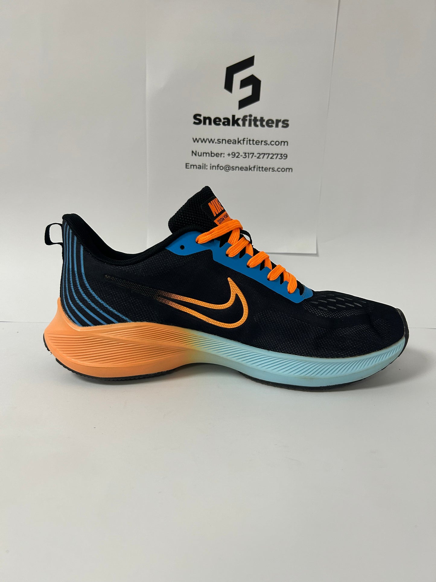 NKE Zoom - Structure 9X - Black Orange 2.0