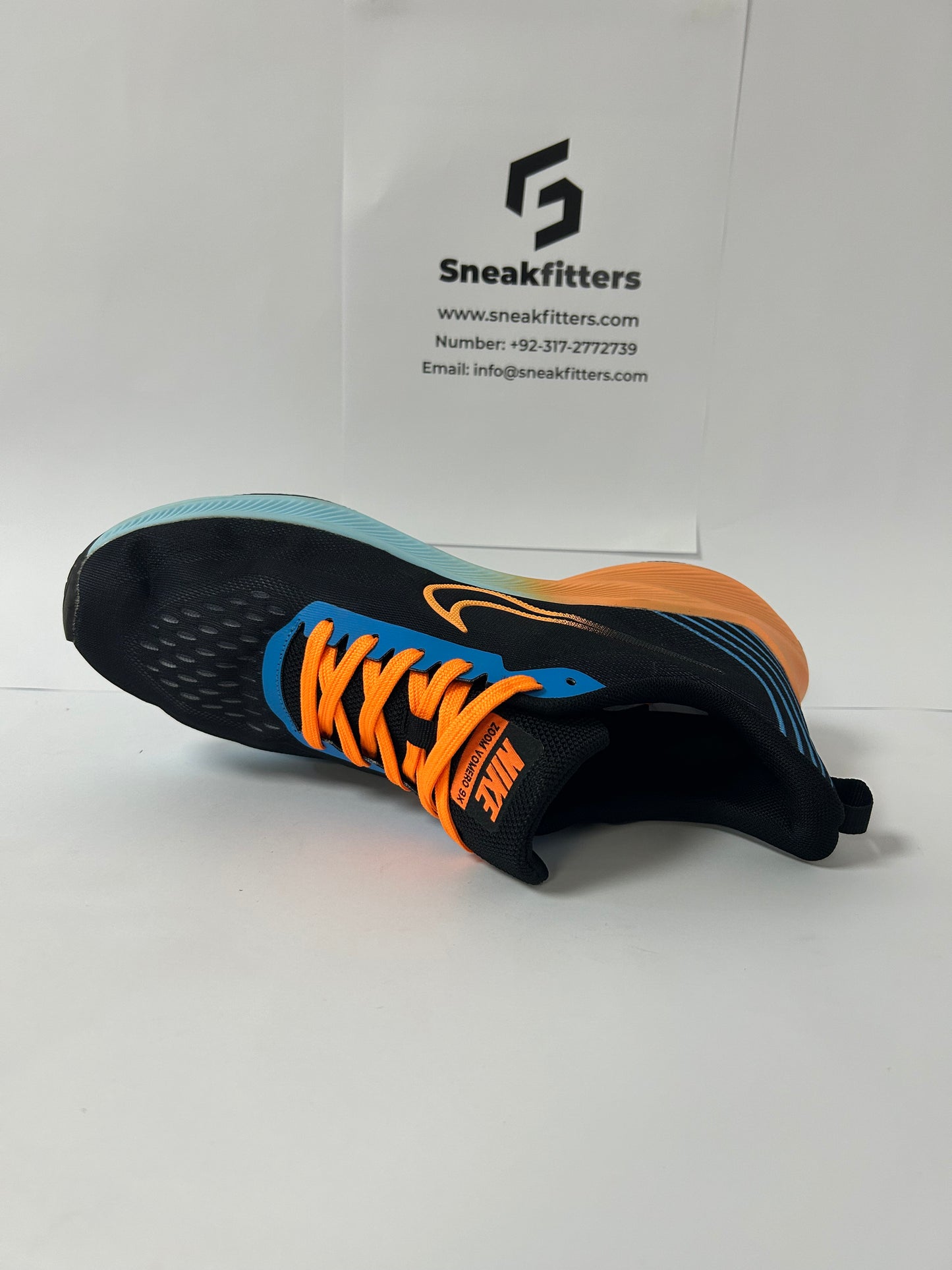 NKE Zoom - Structure 9X - Black Orange 2.0