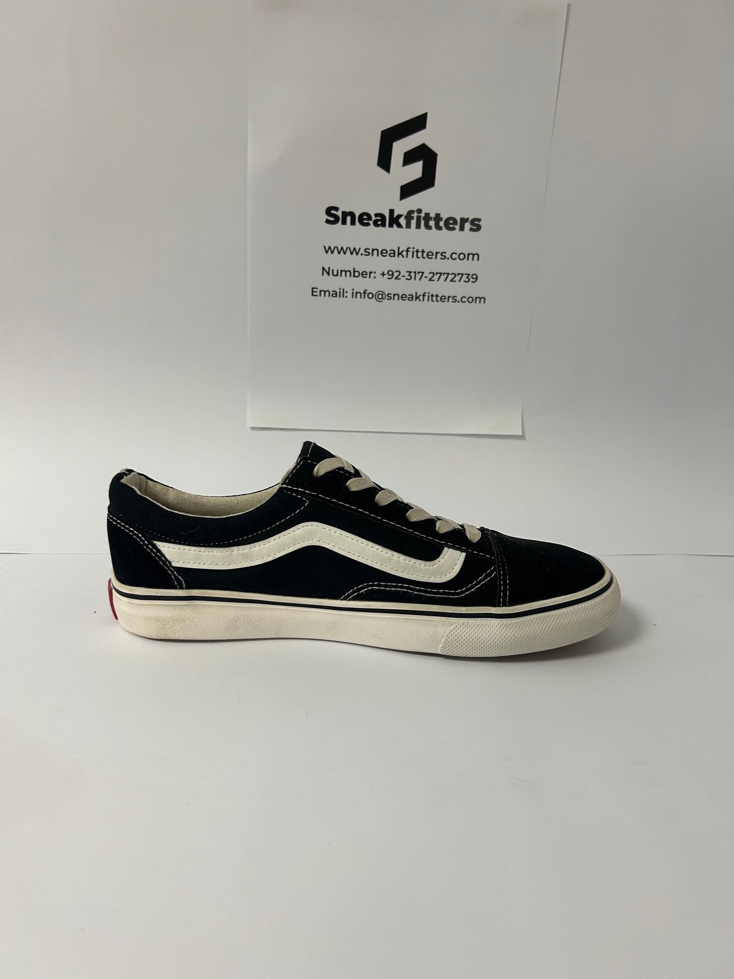 VANNS - OLD SKOOL - Black White (Sale)