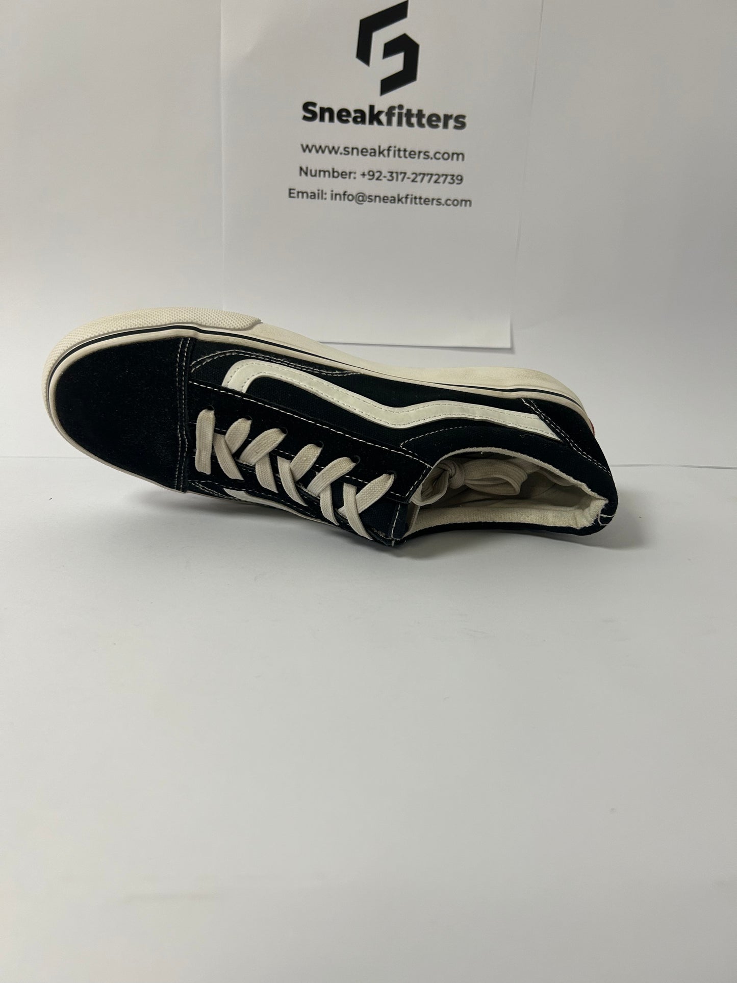 VANNS - OLD SKOOL - Black White (Sale)