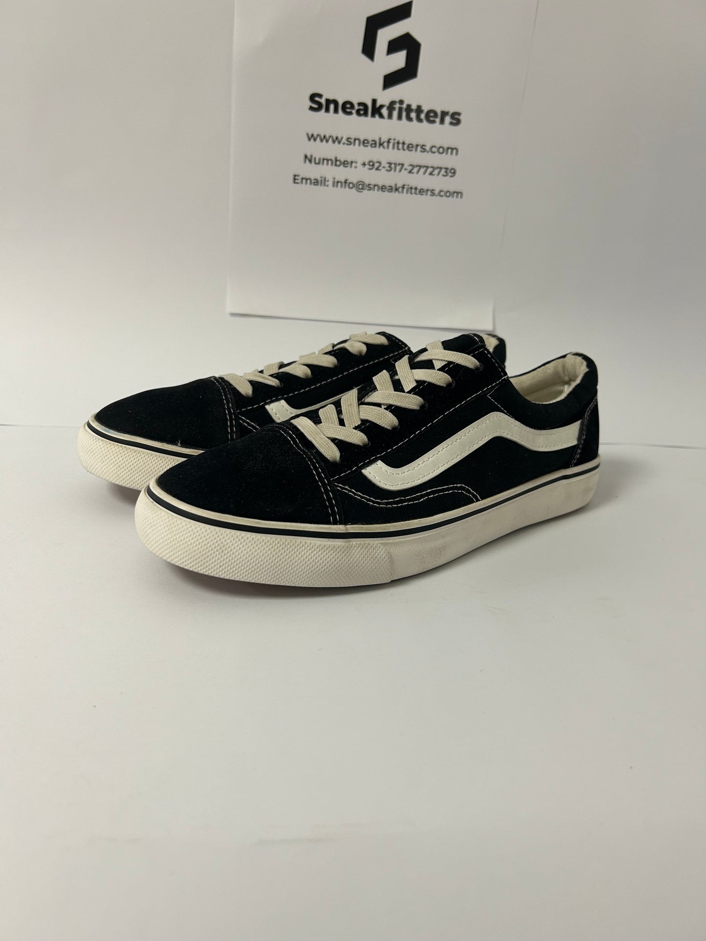 VANNS - OLD SKOOL - Black White