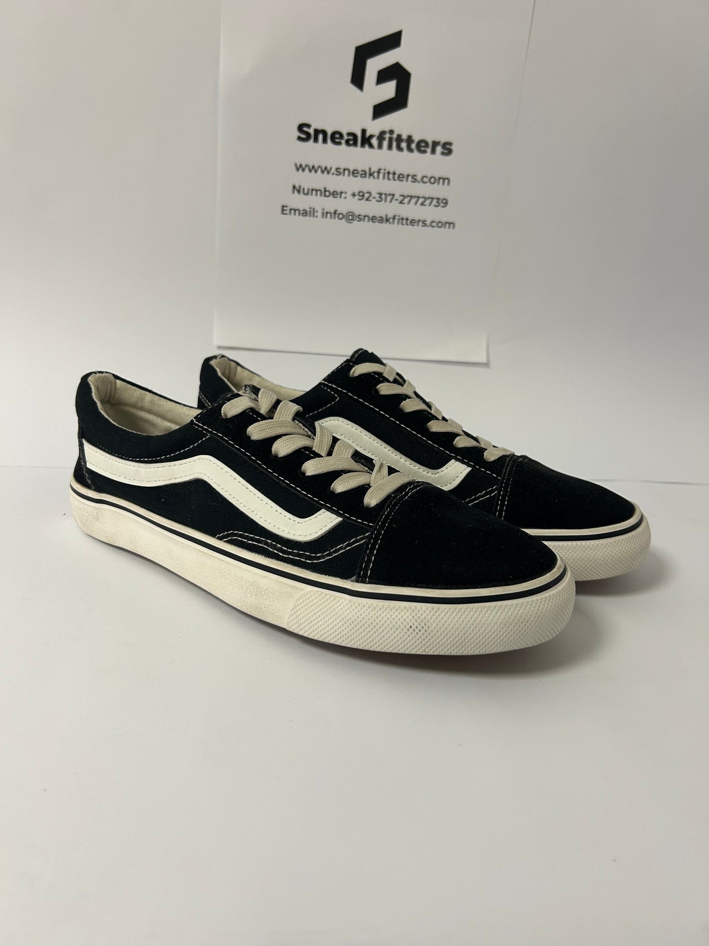 VANNS - OLD SKOOL - Black White