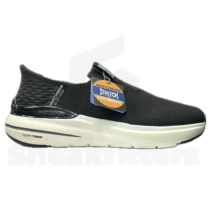 Skechers - Hyper & Burst - Black White (Master)