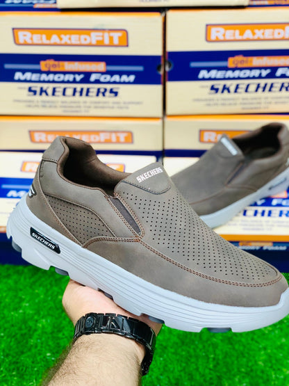 Skecher -  MF - Brown with White