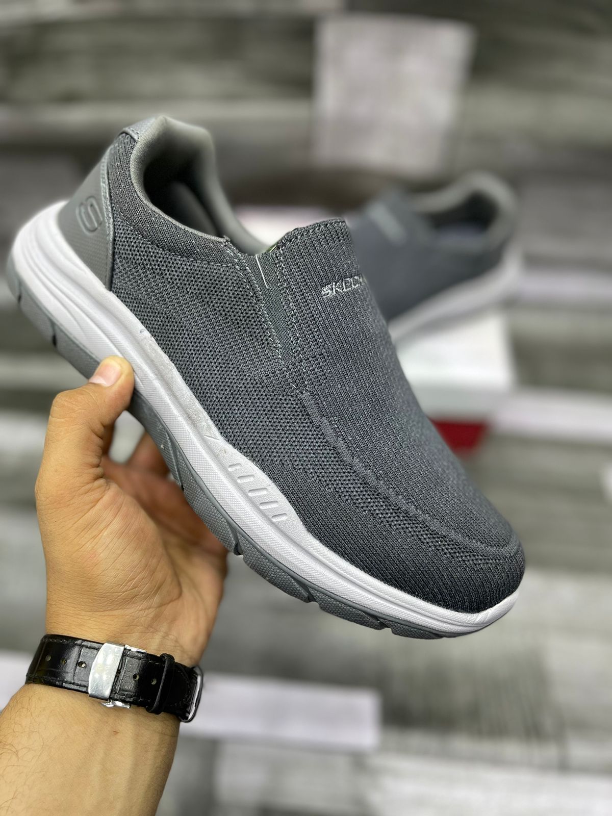 Skechers - Archfit - Gray White