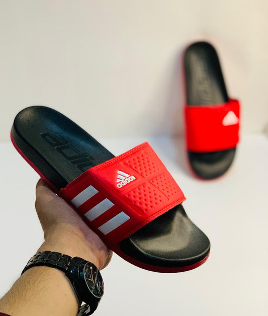 Adid - Slides - D4 - Black Red