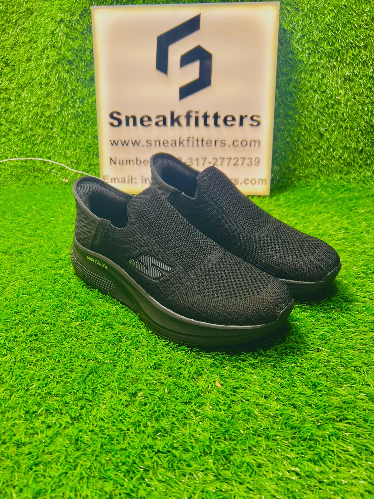 Skechers - Slip in - MaxC - All Black