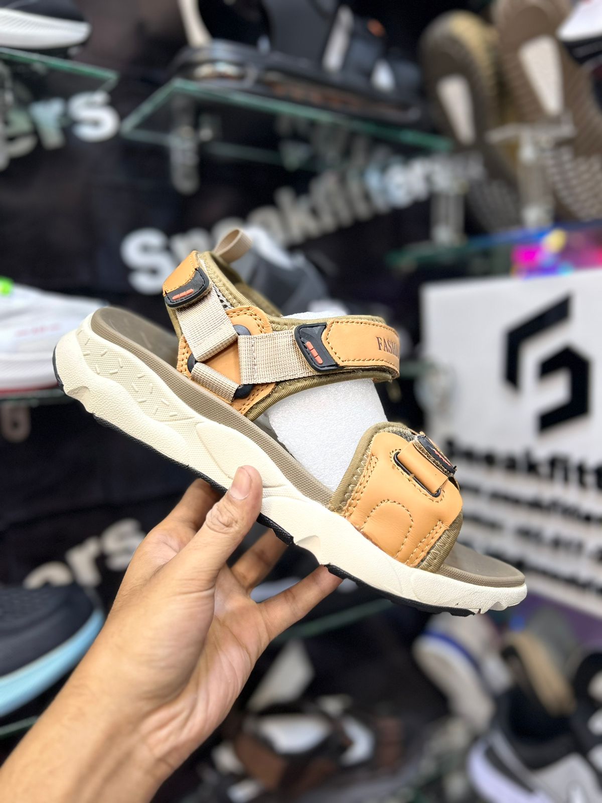 MF - Sandals - Beige