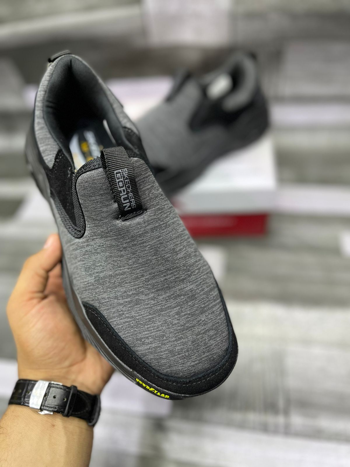 Skechers - Go Run - Archfit - Grey Black