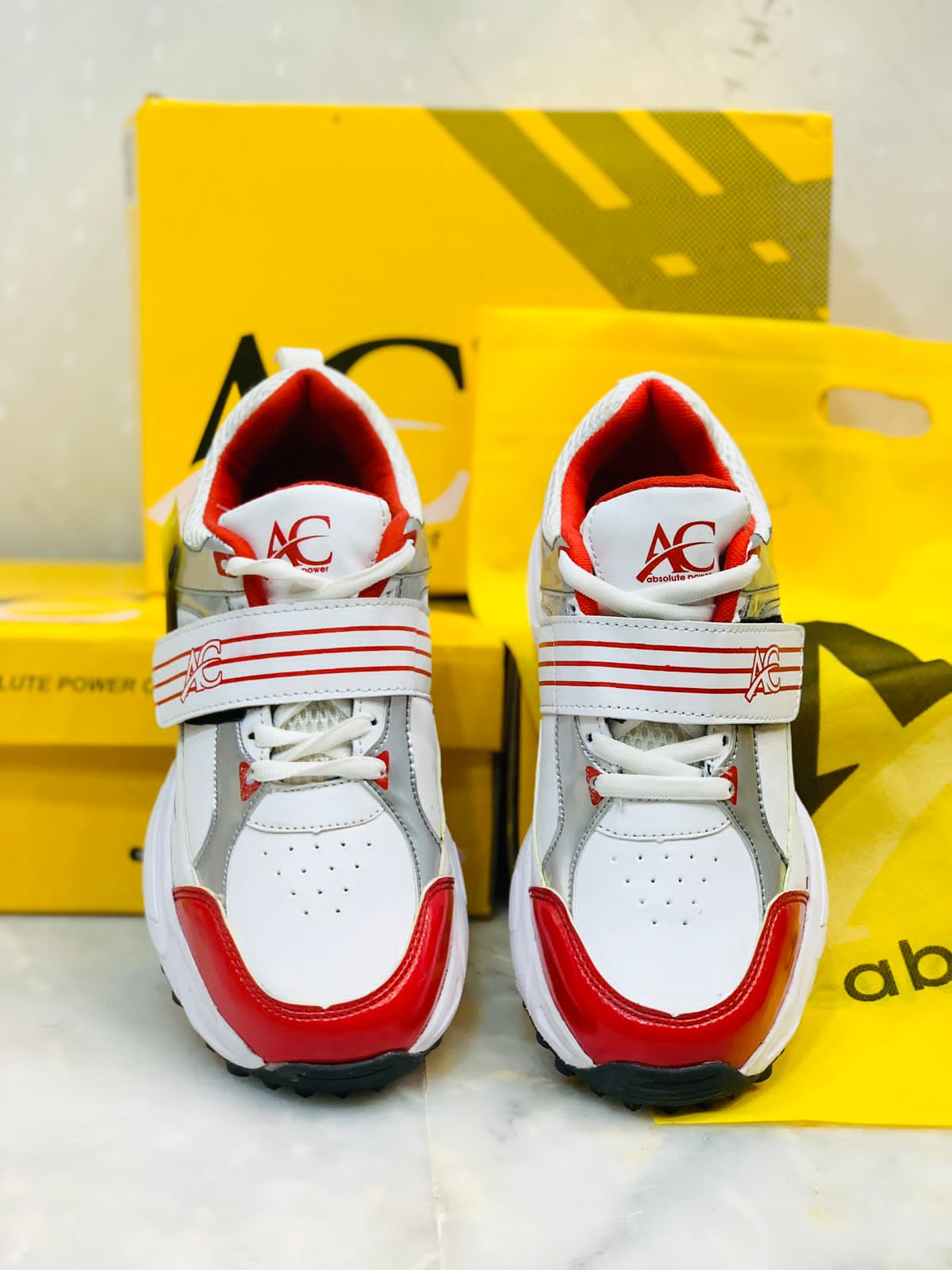 AC - Striker Shoes - Red White