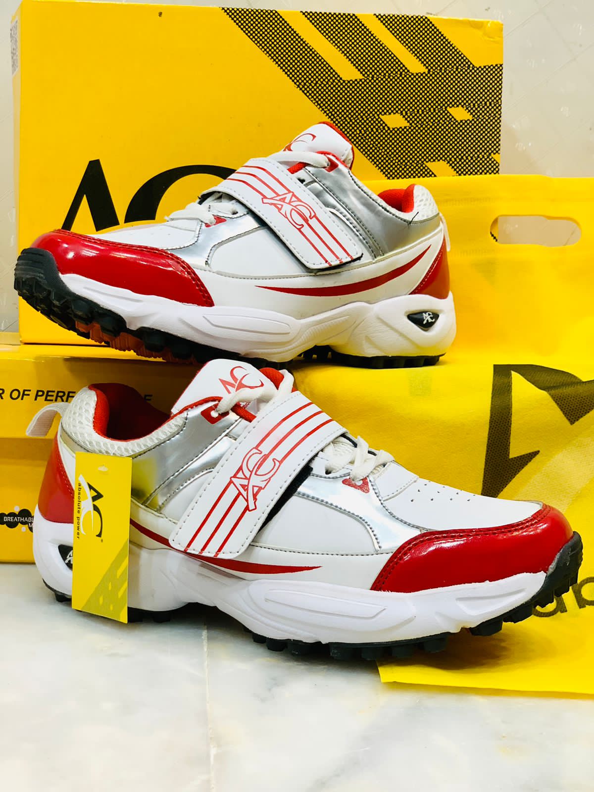 AC - Striker Shoes - Red White