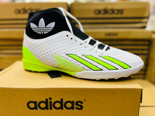 Adid - Prevent Slippery Soccer Shoes - White Green