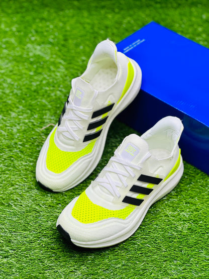 Adid - Ultraboost Sneakers - White Yellow