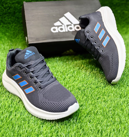 Adid - Ultrabounce Running Shoes - Grey Blue