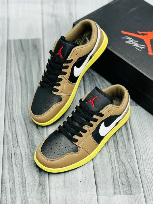 AR JDN 1 Low - Khaki Black