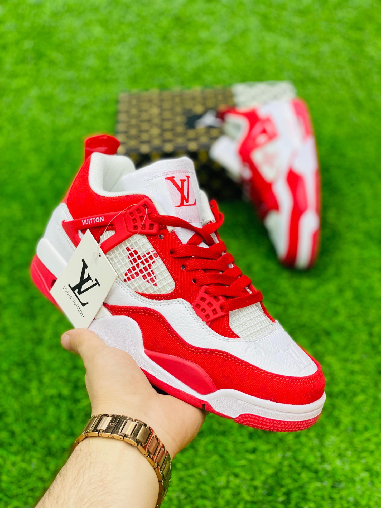 AR JDN 4 - LV - Red White (Premium)