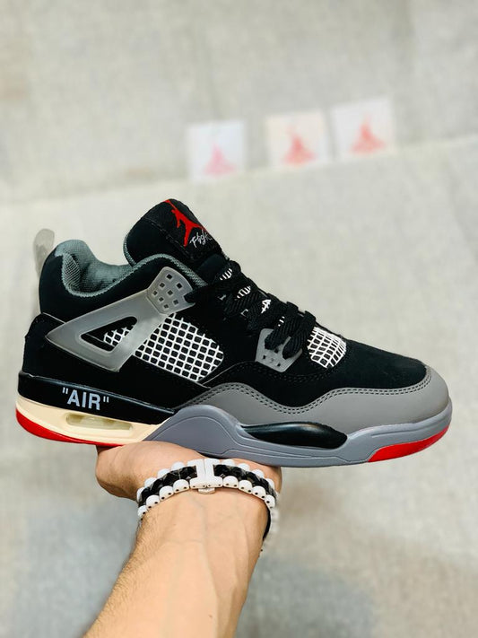 AR JDN  4 - Retro - Black Grey