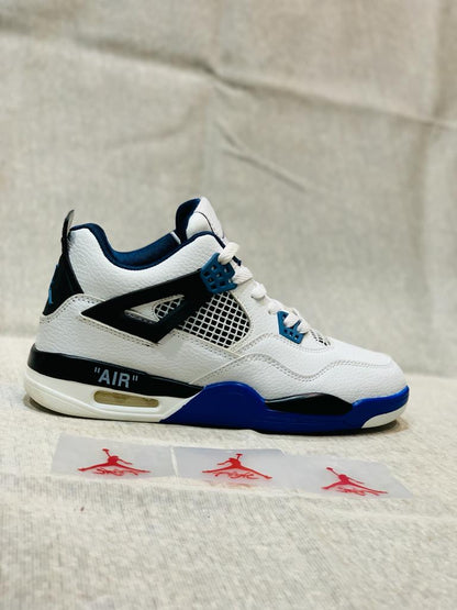 AR JDN  4 - Retro - White Blue