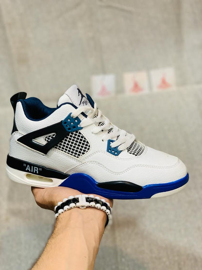 AR JDN  4 - Retro - White Blue