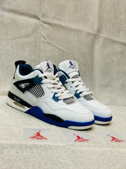 AR JDN  4 - Retro - White Blue