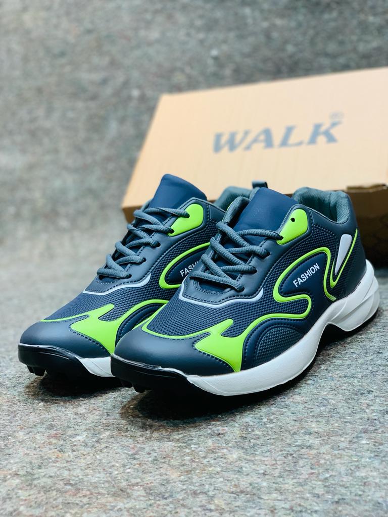 Fashion - Athletic Sneakers - Blue Green